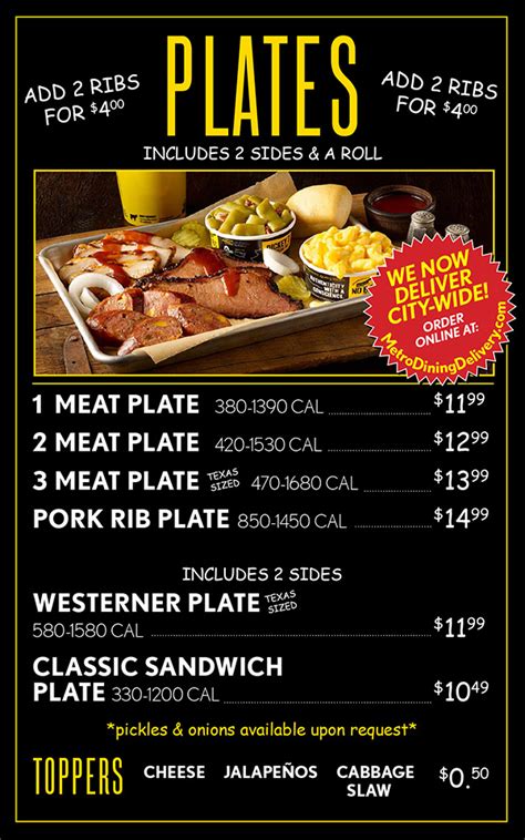 dickey's barbecue menu with prices|More.